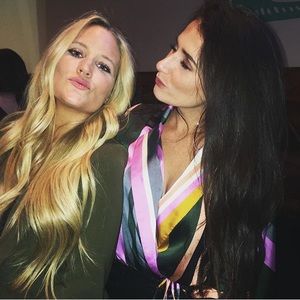 Lost and Wander tie front top